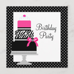 Tarjetas de Invitación para Cumpleaños con Cupcake