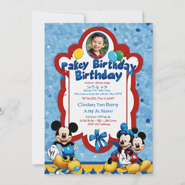 tarjetas de invitación para ducha de bebé (Anverso)