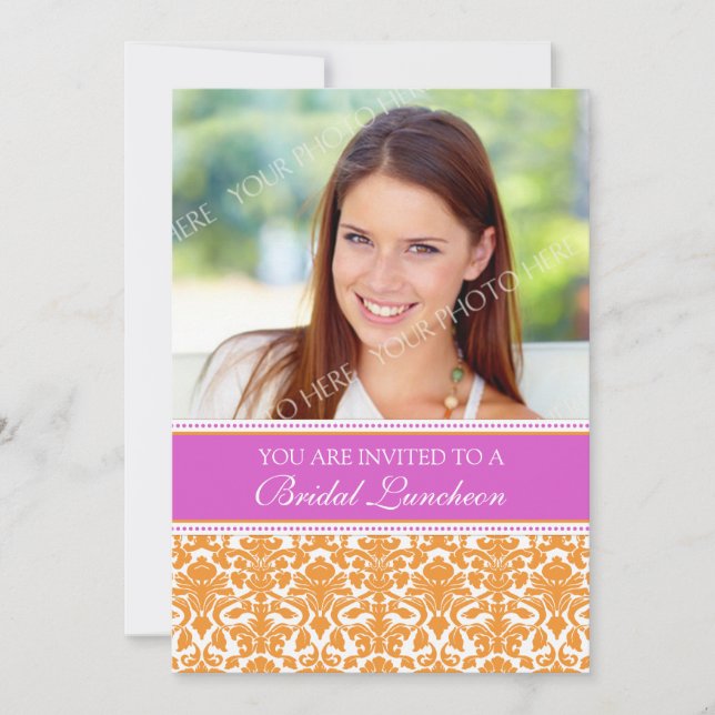 Tarjetas de invitación para el almuerzo color negr (Anverso)