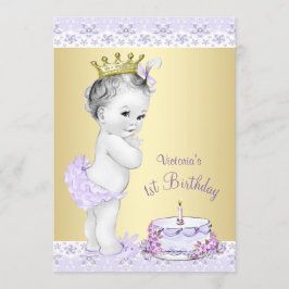 Tarjetas de Invitación para el Primer Cumpleaños d