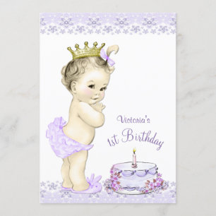 Tarjetas de Invitación para el Primer Cumpleaños d