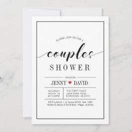 Tarjetas de Invitación para Fiesta de Boda con Tip