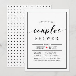 Tarjetas de Invitación para Fiesta de Boda con Tip