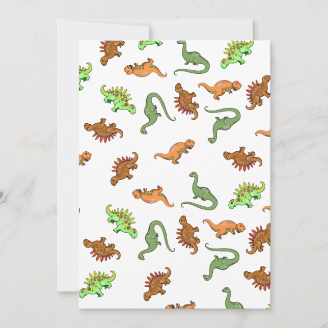 Tarjetas de invitación para fiesta de cumpleaños d (Anverso)