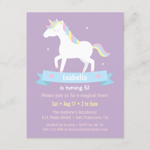 Tarjetas de Invitación para Fiesta de Cumpleaños d