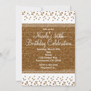 Tarjetas de Invitación para Fiestas con Puntos de 