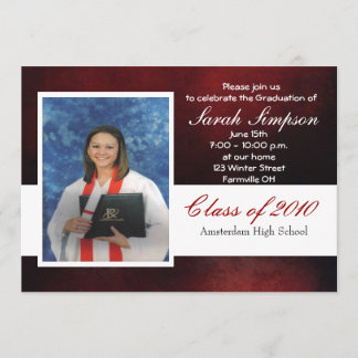 Tarjetas de invitación para graduación
