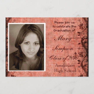 Tarjetas de invitación para graduación