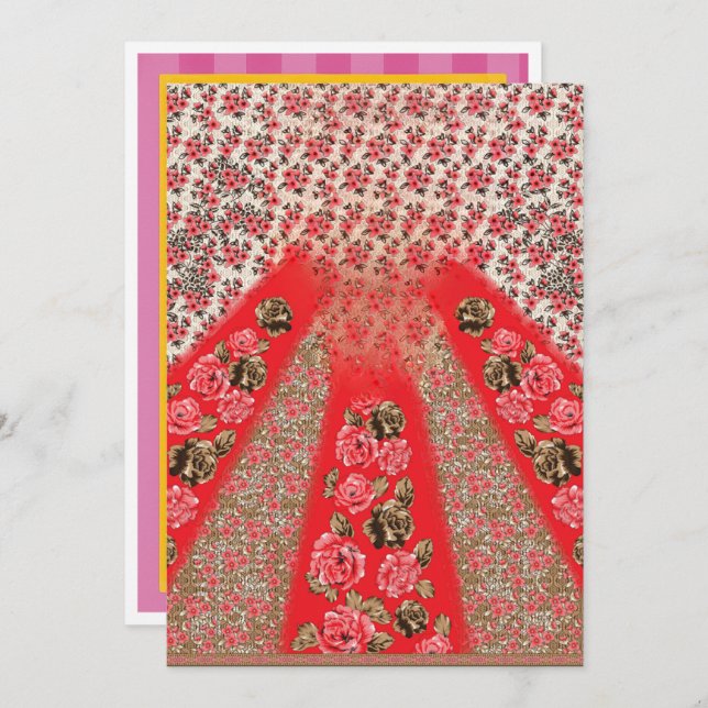 Tarjetas de Invitación para Graduación, Cumpleaños (Anverso / Reverso)