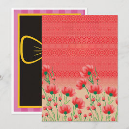 Tarjetas de Invitación para graduación, desplazami