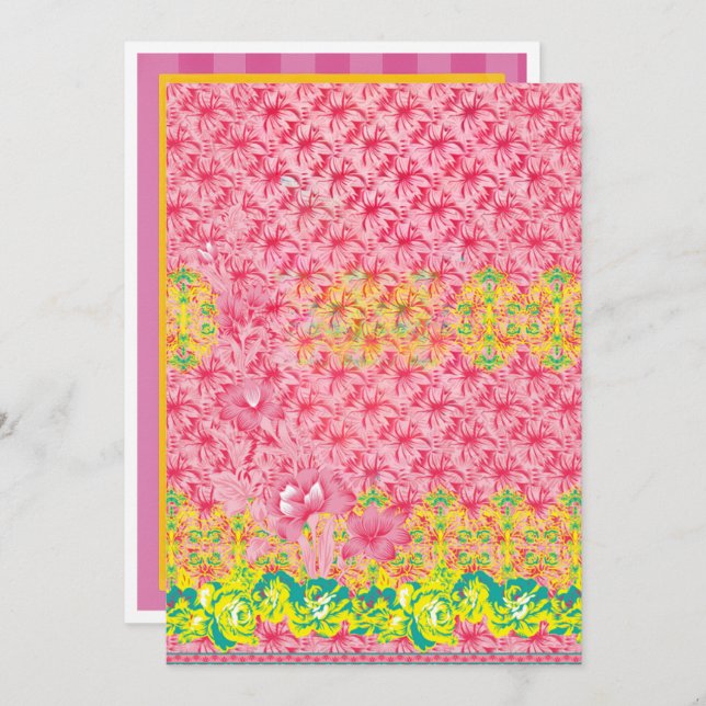 Tarjetas de Invitación para Graduación, Fiesta y E (Anverso / Reverso)