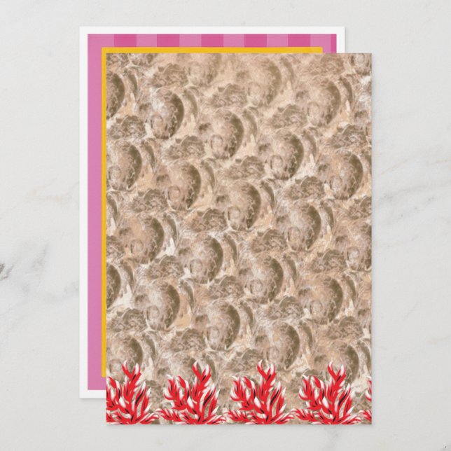 Tarjetas de invitación para graduación y fiesta de (Anverso / Reverso)