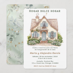 Tarjetas de Invitación para Inauguración de Casa