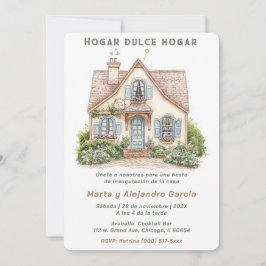 Tarjetas de Invitación para Inauguración de Casa