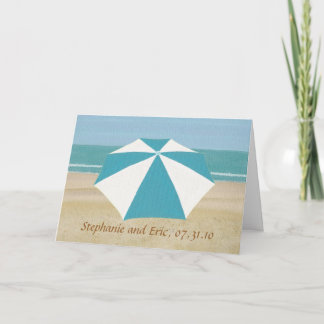 Tarjetas de invitación para la boda de paraguas en