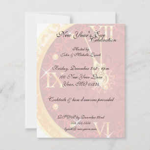 Tarjetas de invitación para la cuenta regresiva de