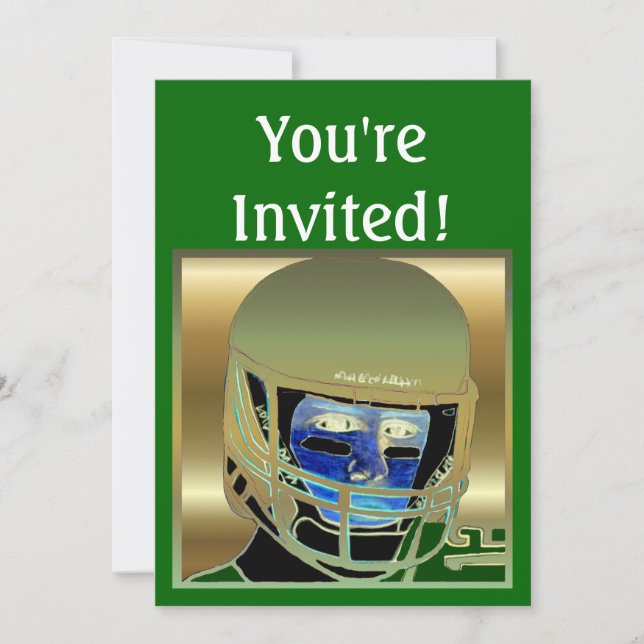 Tarjetas de invitación para la fiesta de cumpleaño (Anverso)