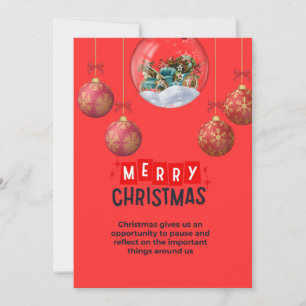 Tarjetas de invitación para navidades