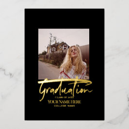 Tarjetas de invitación para Relieve metalizado de 