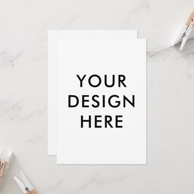 Tarjetas de Invitación Personalizadas 5x7" Impresi (Anverso/Reverso In Situ)