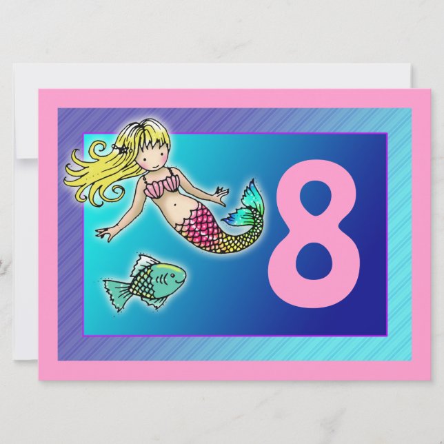 Tarjetas de Invitación Personalizadas de Cumpleaño (Anverso)