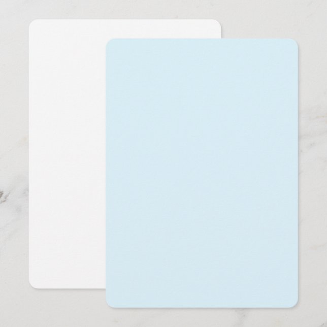 Tarjetas de Invitación Redondeadas Acuarela – Dise (Anverso / Reverso)