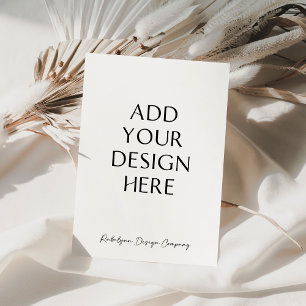 Tarjetas de invitación y papelería personalizadas 