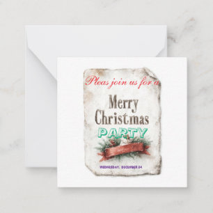 tarjetas de invitaciones de navidad
