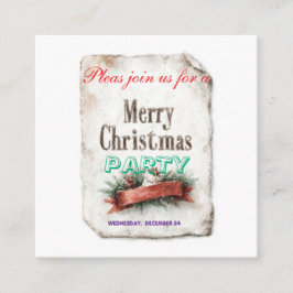 tarjetas de invitaciones de navidad