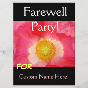 Tarjetas de Invitaciones para Fiesta de DESPEDIDA 