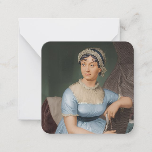 Tarjetas de Jane Austen (Anverso)