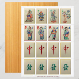 Tarjetas de juego (1) - Flores, estaciones, dragon