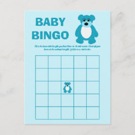Tarjetas de juego de bingo para baby shower de osi
