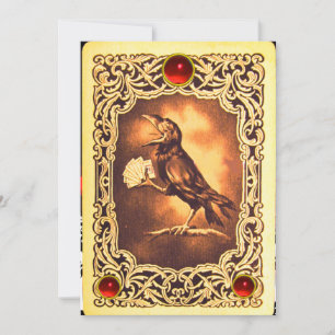 TARJETAS DE JUEGO DE CUERDA ROJA,SELLO DE CERRADUR
