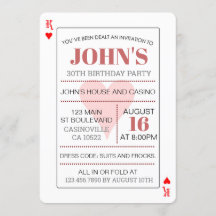 Tarjetas de juego de póquer del Casino King of Hea