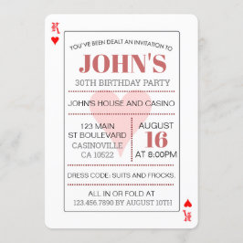 Tarjetas de juego de póquer del Casino King of Hea