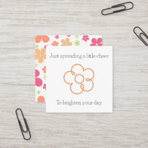 Tarjetas de Karma de Flores de Ganchillo que Espar
