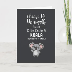 Tarjetas de Koala Lindos Animales Divertidos Humor