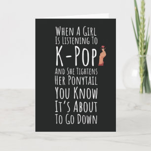 Tarjetas de Kpop para chicas Música coreana adoles