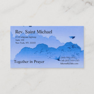 Tarjetas de la administración de la iglesia