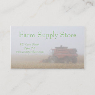 Tarjetas de la agricultura