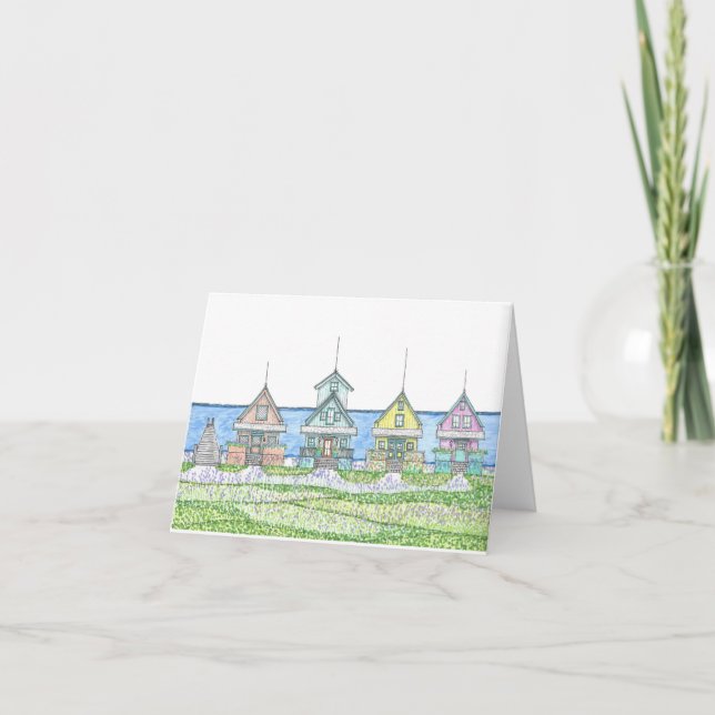 Tarjetas de la Cabaña de Playa (Anverso)