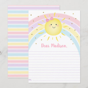 Tarjetas de la cápsula de la hora de cumpleaños de