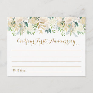 Tarjetas de la cápsula de tiempo de los Bodas de f