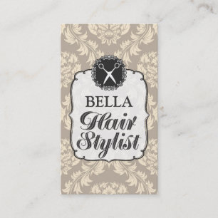 Tarjetas de la cita del estilista del papel