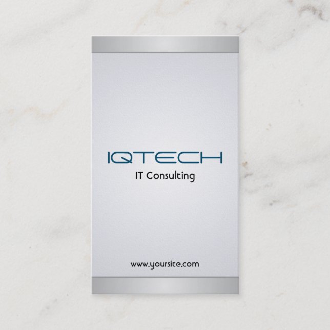 Tarjetas de la empresa informática (Anverso)