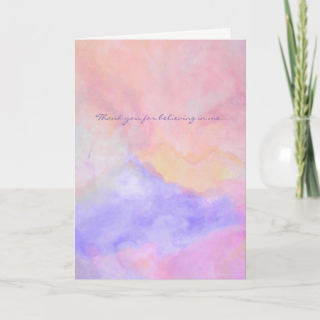 Tarjetas de la gratitud de Sara (Anverso)