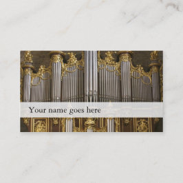 Tarjetas de la industria musical del órgano -