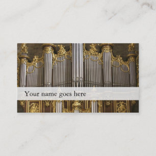 Tarjetas de la industria musical del órgano -
