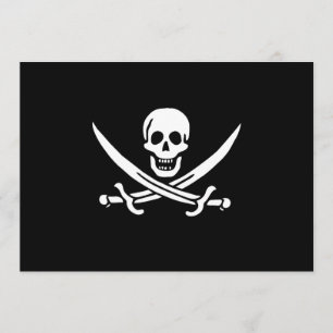 Tarjetas de la invitación de Jack Rackham